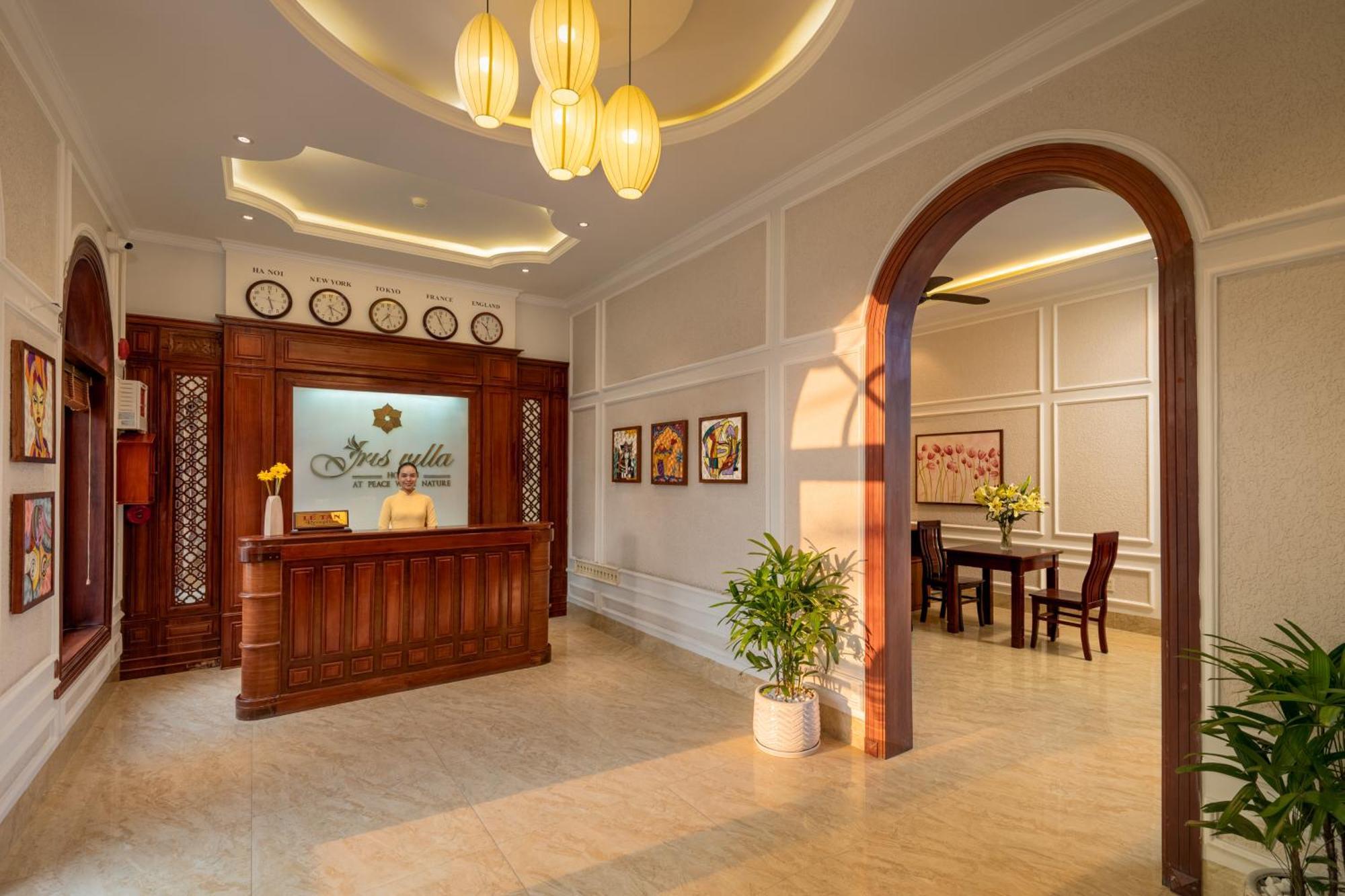 ไอริส วิลลา Bed & Breakfast ฮอยอัน ภายนอก รูปภาพ