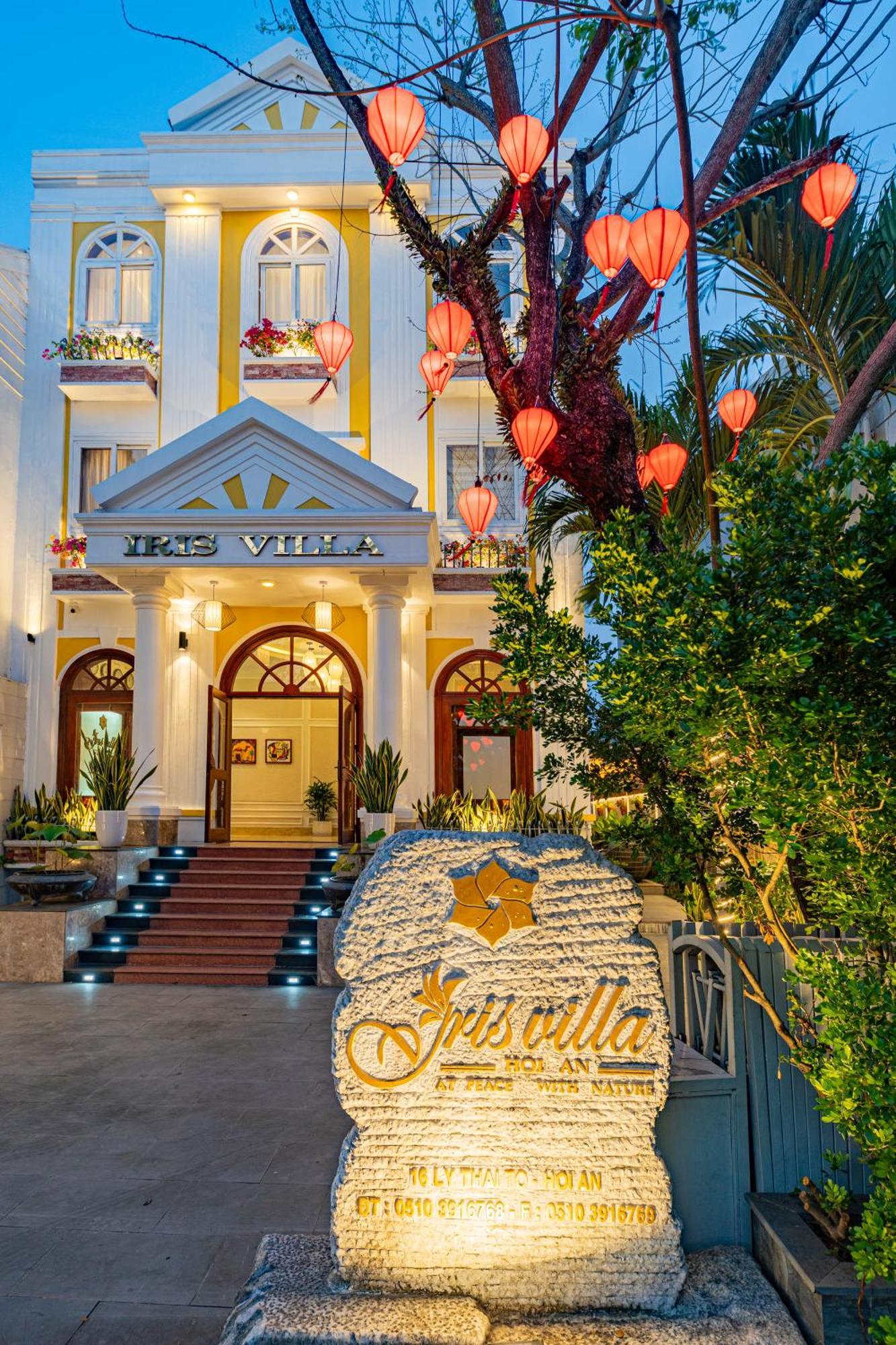 ไอริส วิลลา Bed & Breakfast ฮอยอัน ภายนอก รูปภาพ