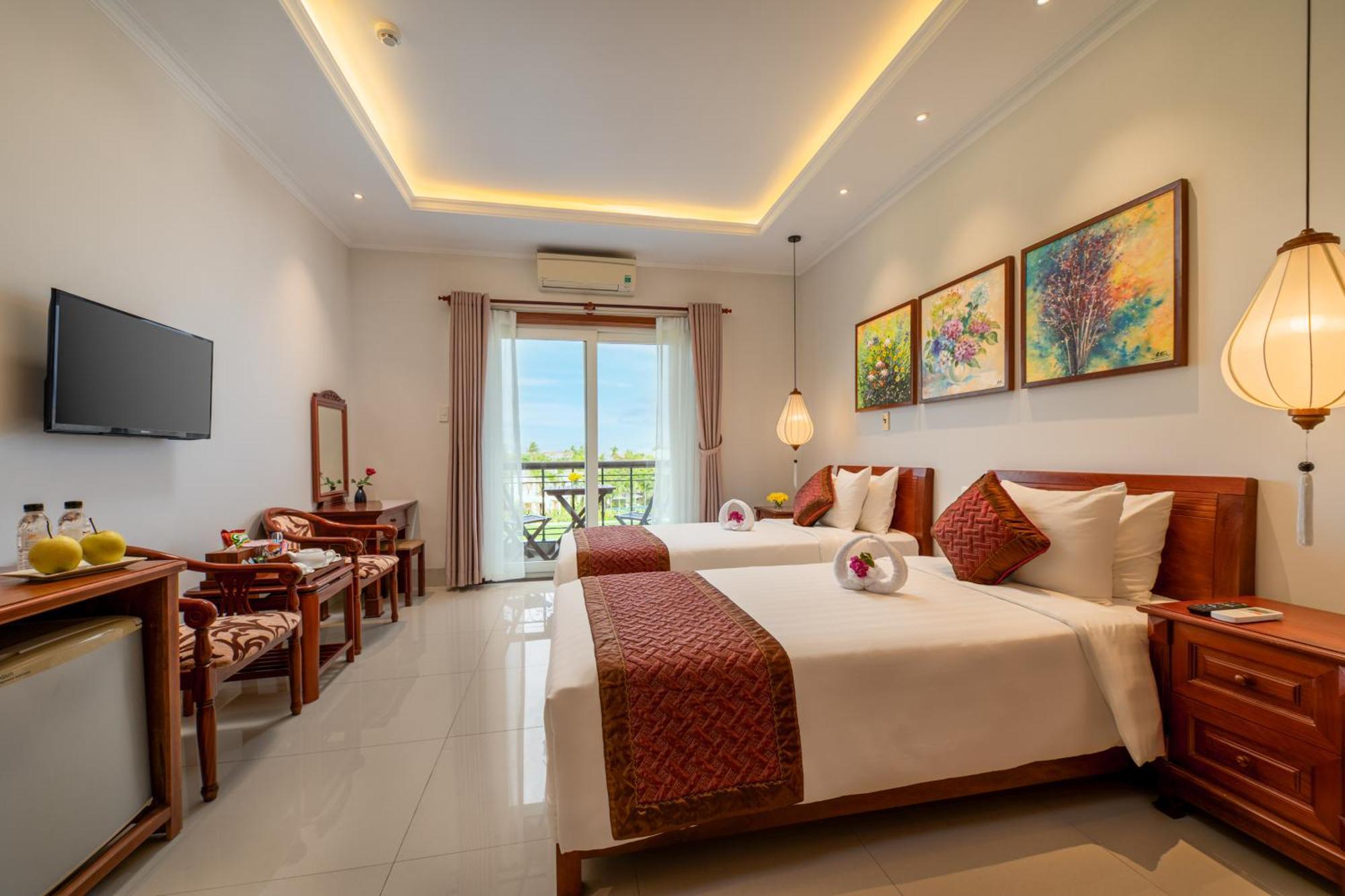 ไอริส วิลลา Bed & Breakfast ฮอยอัน ภายนอก รูปภาพ
