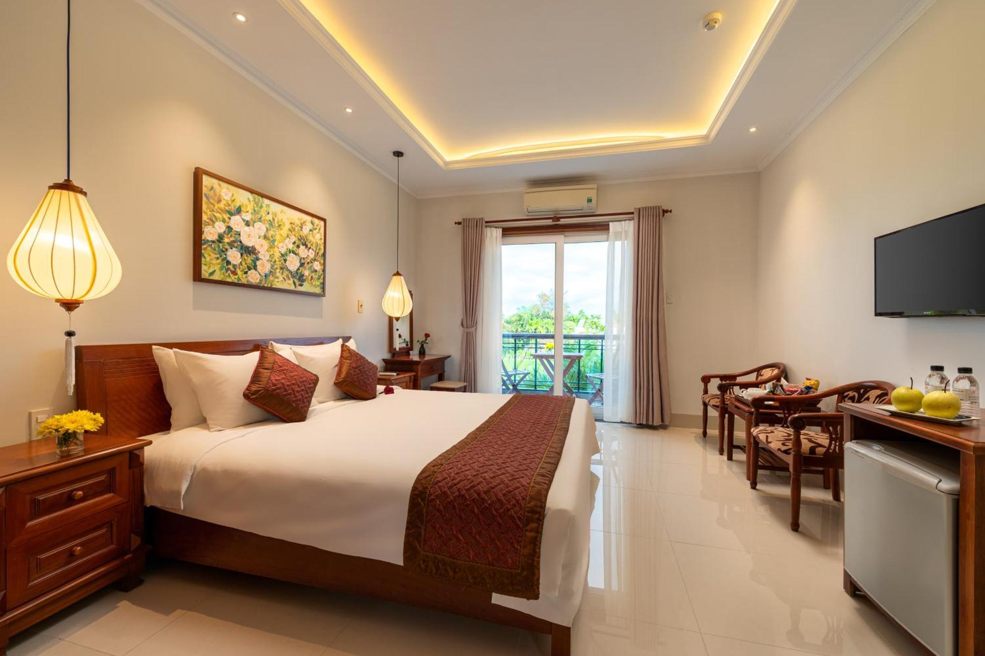 ไอริส วิลลา Bed & Breakfast ฮอยอัน ภายนอก รูปภาพ