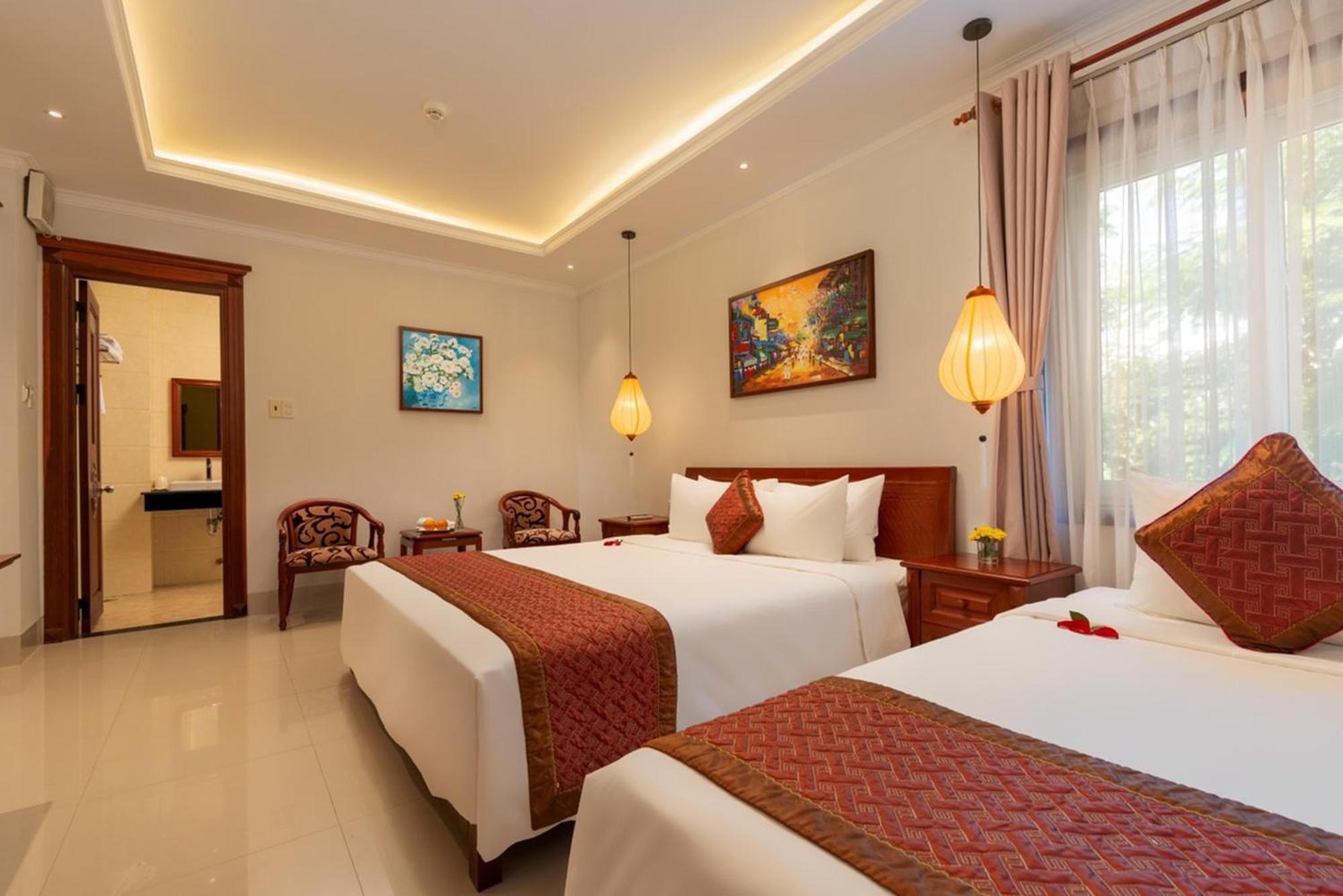 ไอริส วิลลา Bed & Breakfast ฮอยอัน ภายนอก รูปภาพ
